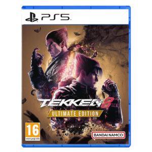 Tekken 8 Ultimate Edition game box art for PlayStation 5
