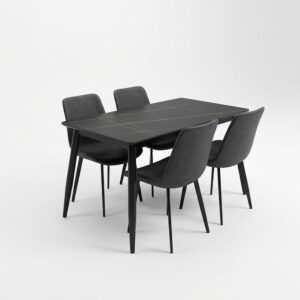 Dining Table with Four Chairs #9107
