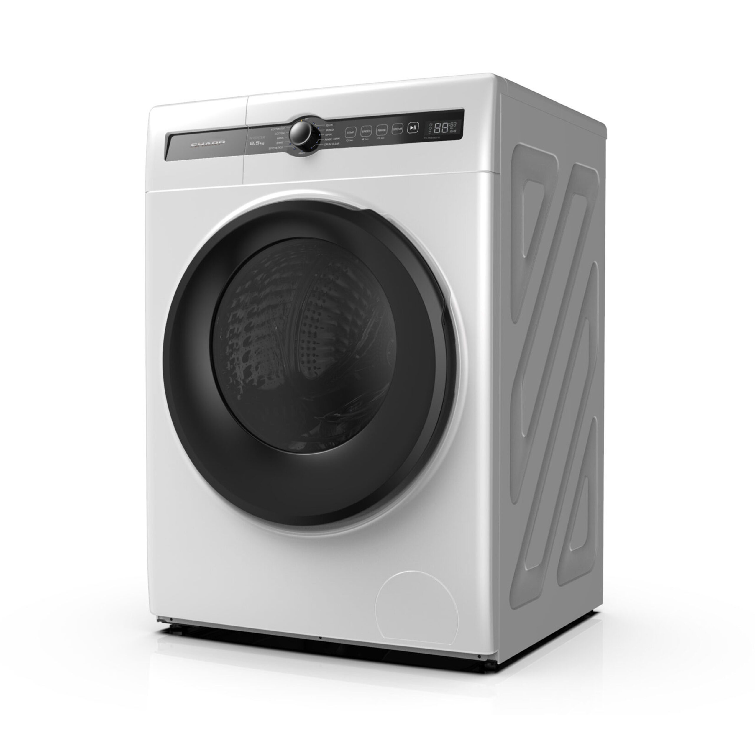 Sharp Front Load Washer 8.5kg Model: ES-FH85BG-W - Image 2