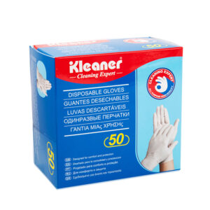 Kleaner Disposable Gloves Disposable Gloves L size 50pcs Box (25 Pairs) Model: GSH006