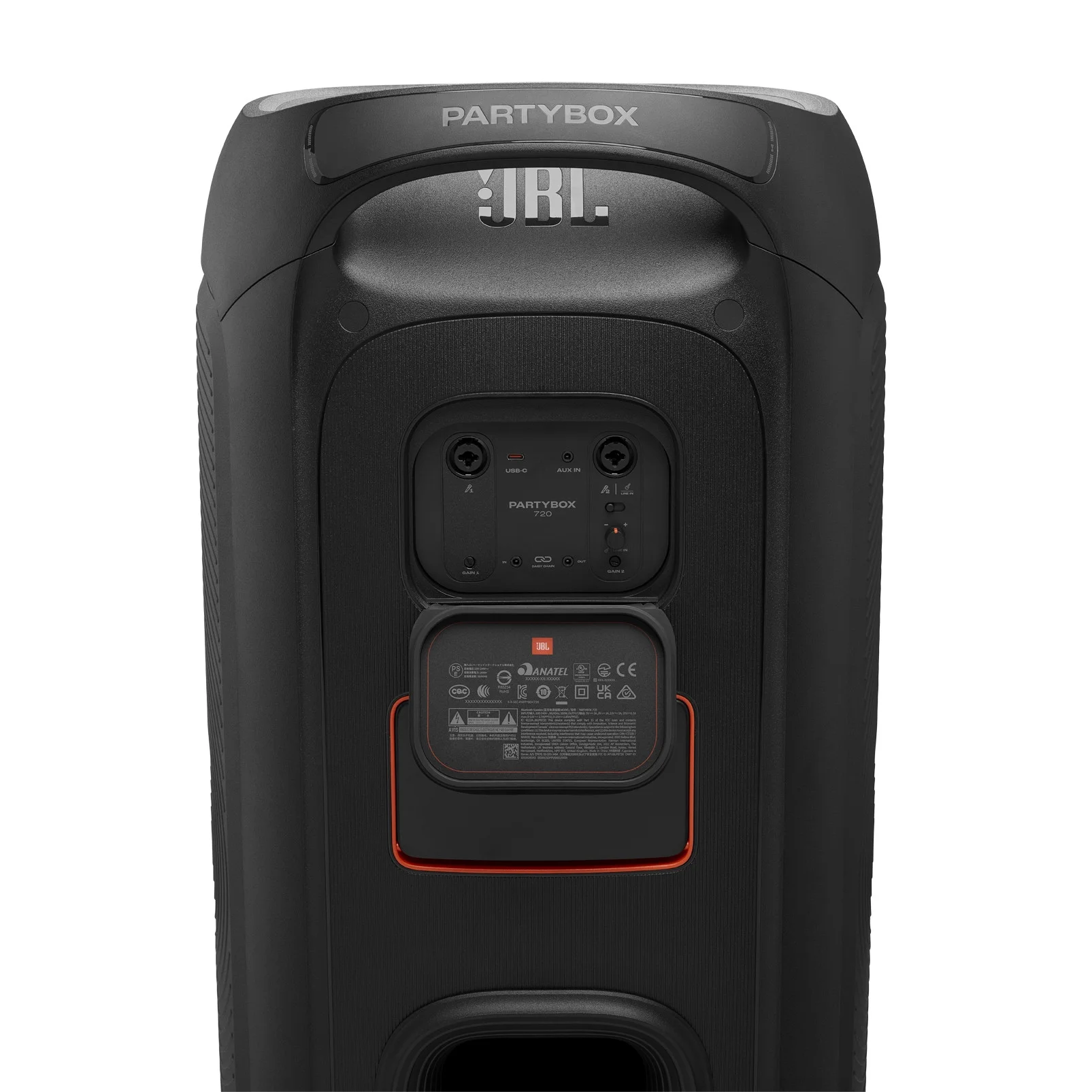 JBL PartyBox 720 - Loudest battery-powered JBL party speaker with superior JBL Pro Sound and a futuristic lightshow - Black - Image 5