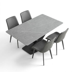 Dining table with 4 chairs No:20