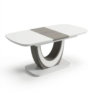 Santana Extendable Table Matt White