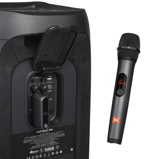 JBL Wireless Microphone MIC Black (Pair) - Image 5