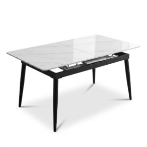 Extendable Dining Table Off White No:24